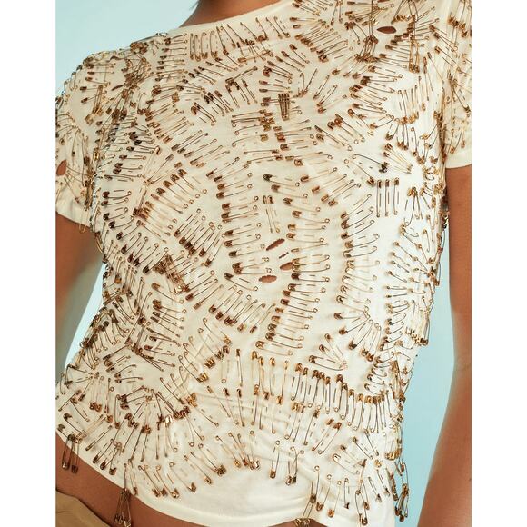 Cynthia Rowley Safety First Tee - Picture 4 of 14